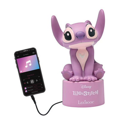 Disney Stitch Angel Night Light Speaker Nerdscape