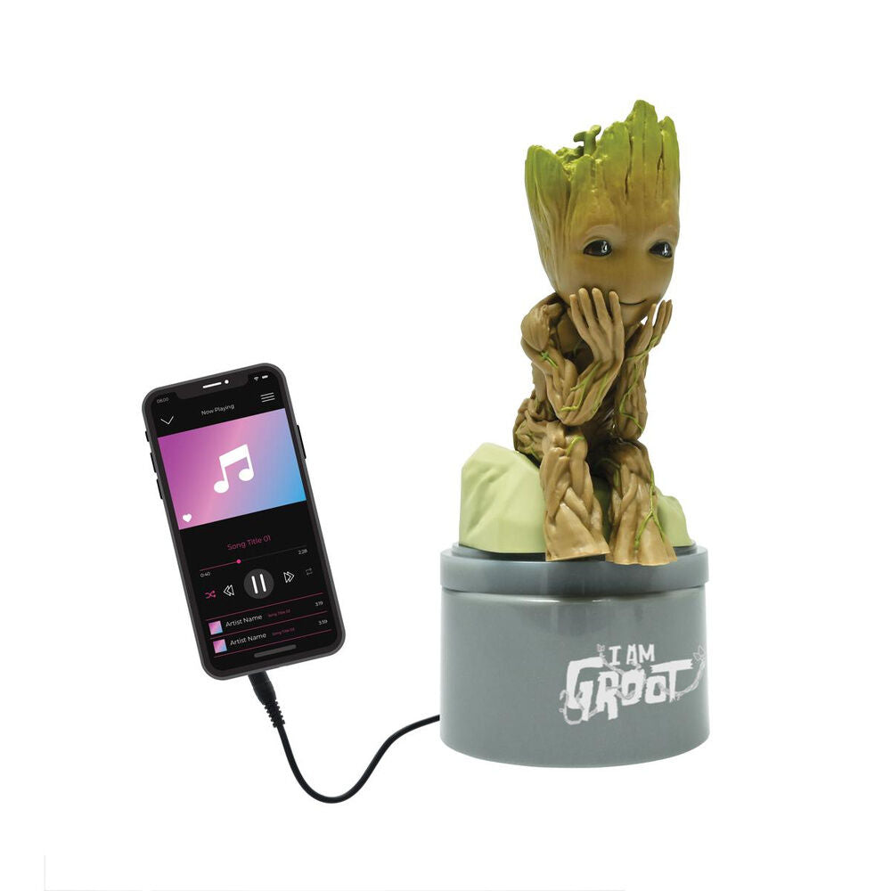 Marvel Guardians of the Galaxy Groot Night Light Speaker Nerdscape