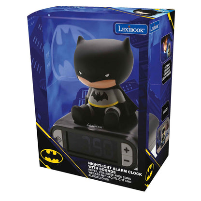 DC Comics Batman 3D Night Light Alarm Clock Nerdscape