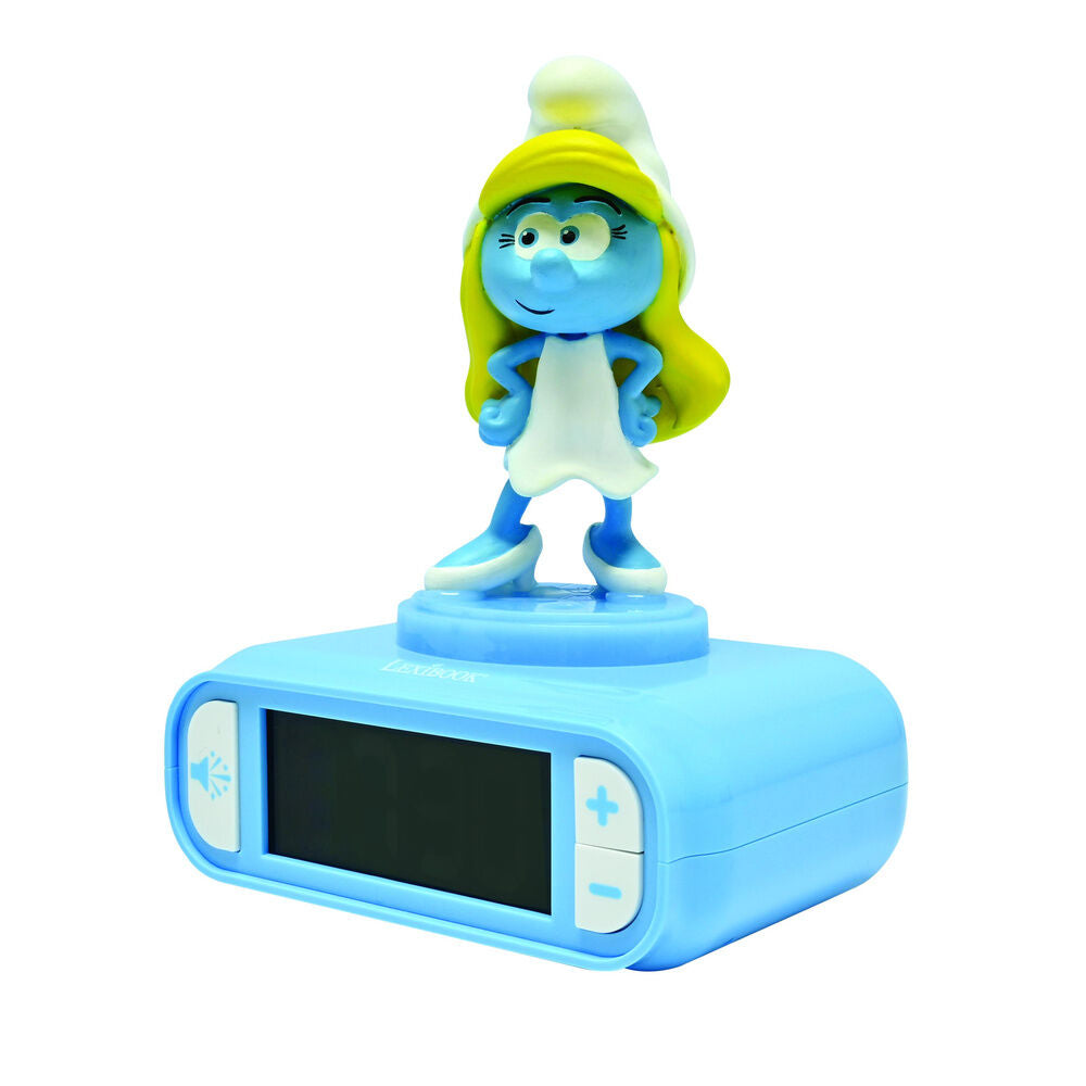 The Smurfs Smurfette 3D Night Light Alarm Clock Nerdscape