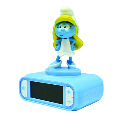 The Smurfs Smurfette 3D Night Light Alarm Clock Nerdscape
