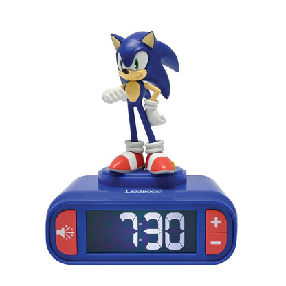 Sonic the Hedgehog 3D Night Light Alarm Clock Nerdscape