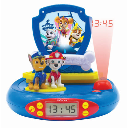 Paw Patrol 3D Projector Alarm Clock Nerdscape