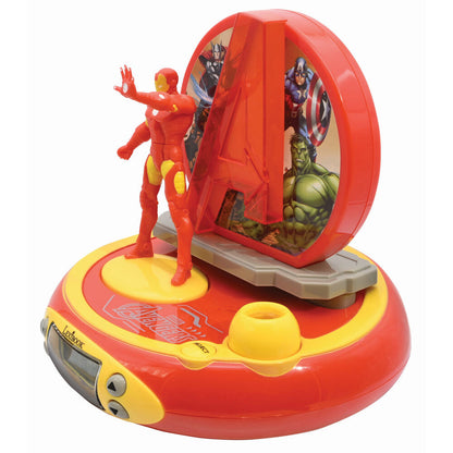 Marvel Avengers Iron Man 3D Projector Alarm Clock Nerdscape