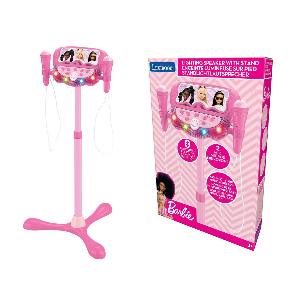 Barbie Adjustable Karaoke Microphone Stand Nerdscape