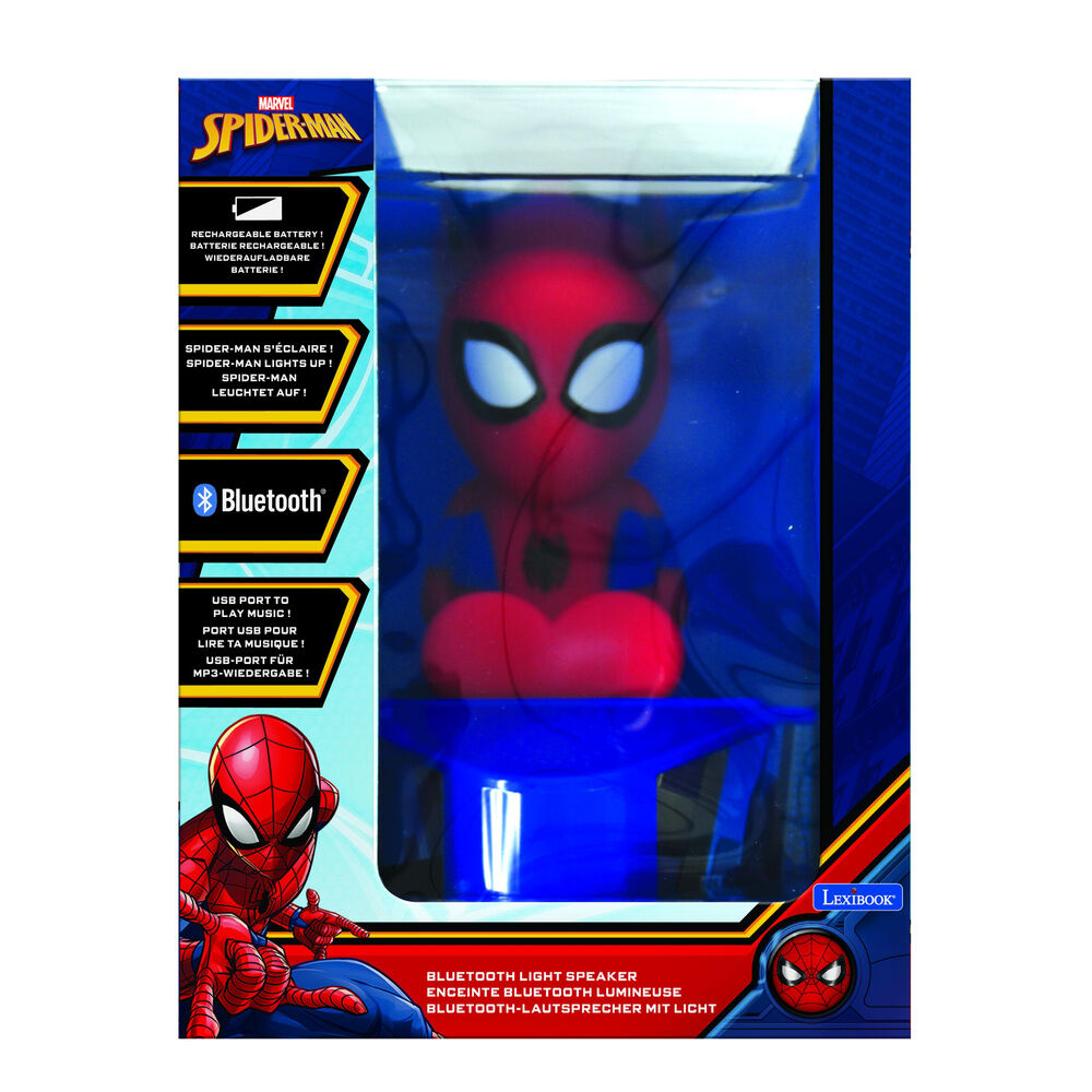 Marvel Spiderman Bluetooth Speaker Light Figura da Collezione - Nerdscape Nerdscape
