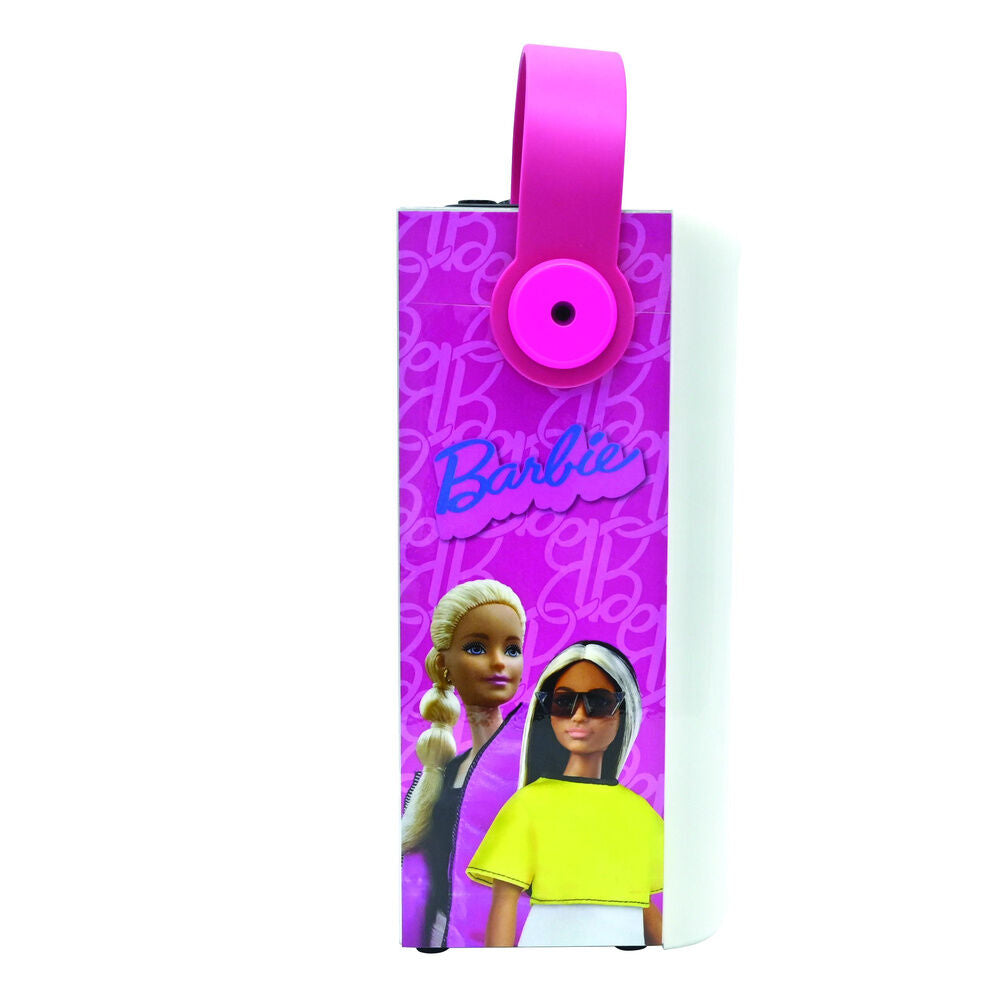 Barbie Illuminated Bluetooth Speaker + Microphone Nerdscape