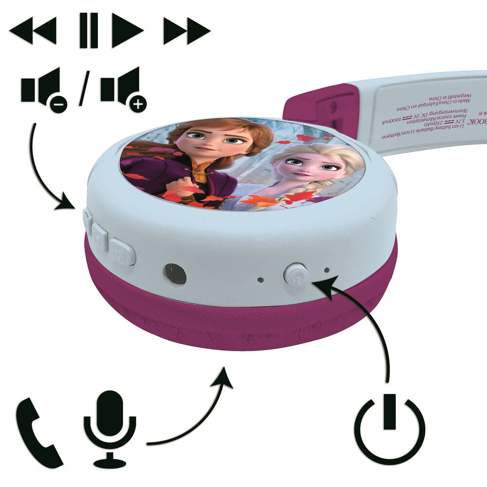 Disney Frozen Foldable headphones Nerdscape