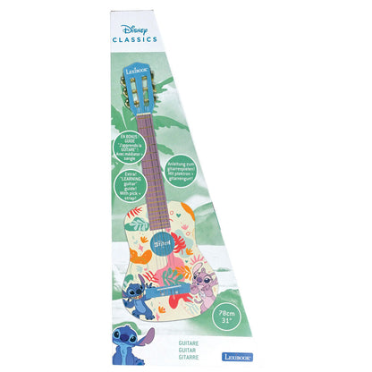 Disney Stitch wood guitar Nerdscape