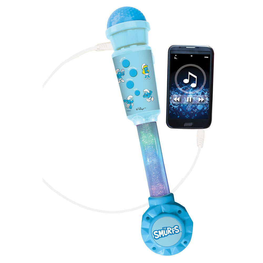 The Smurfs Illuminated Microphone Nerdscape