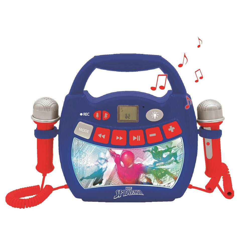 Marvel Spiderman Bluetooth Karaoke Speaker Nerdscape