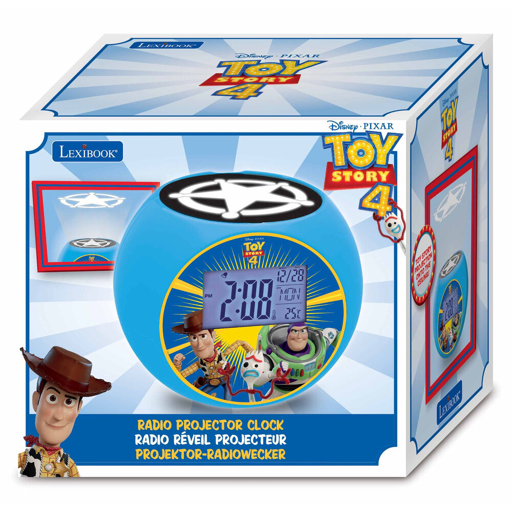 Disney Pixar Toy Story Radio Projector Alarm Clock Nerdscape