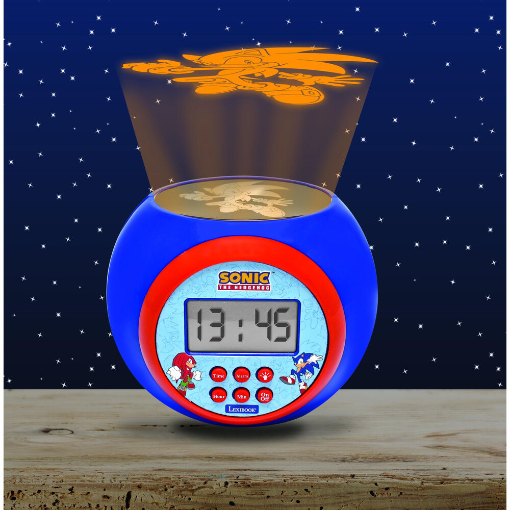 Sonic the Hedgehog Projector Alarm Clock Nerdscape