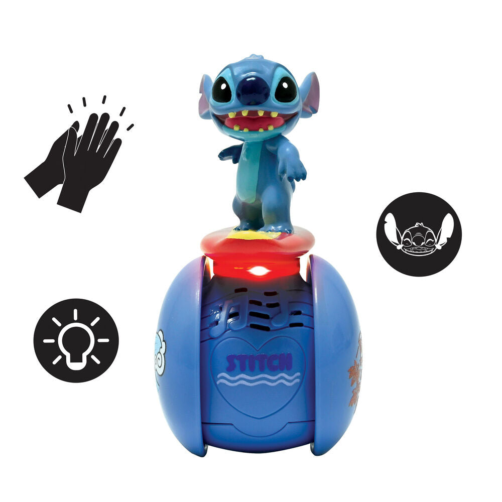 Disney Stitch Tumbling Surfer Robot Nerdscape