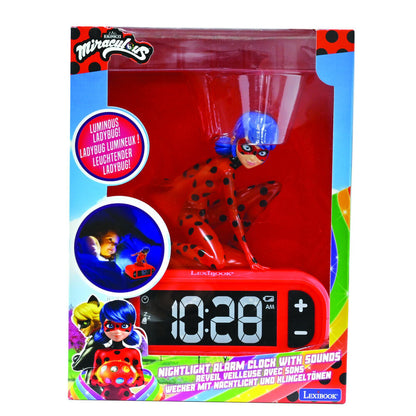 Miraculous Ladybug 3D Night Light Alarm Clock Nerdscape