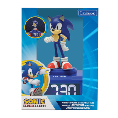 Sonic the Hedgehog 3D Night Light Alarm Clock Nerdscape