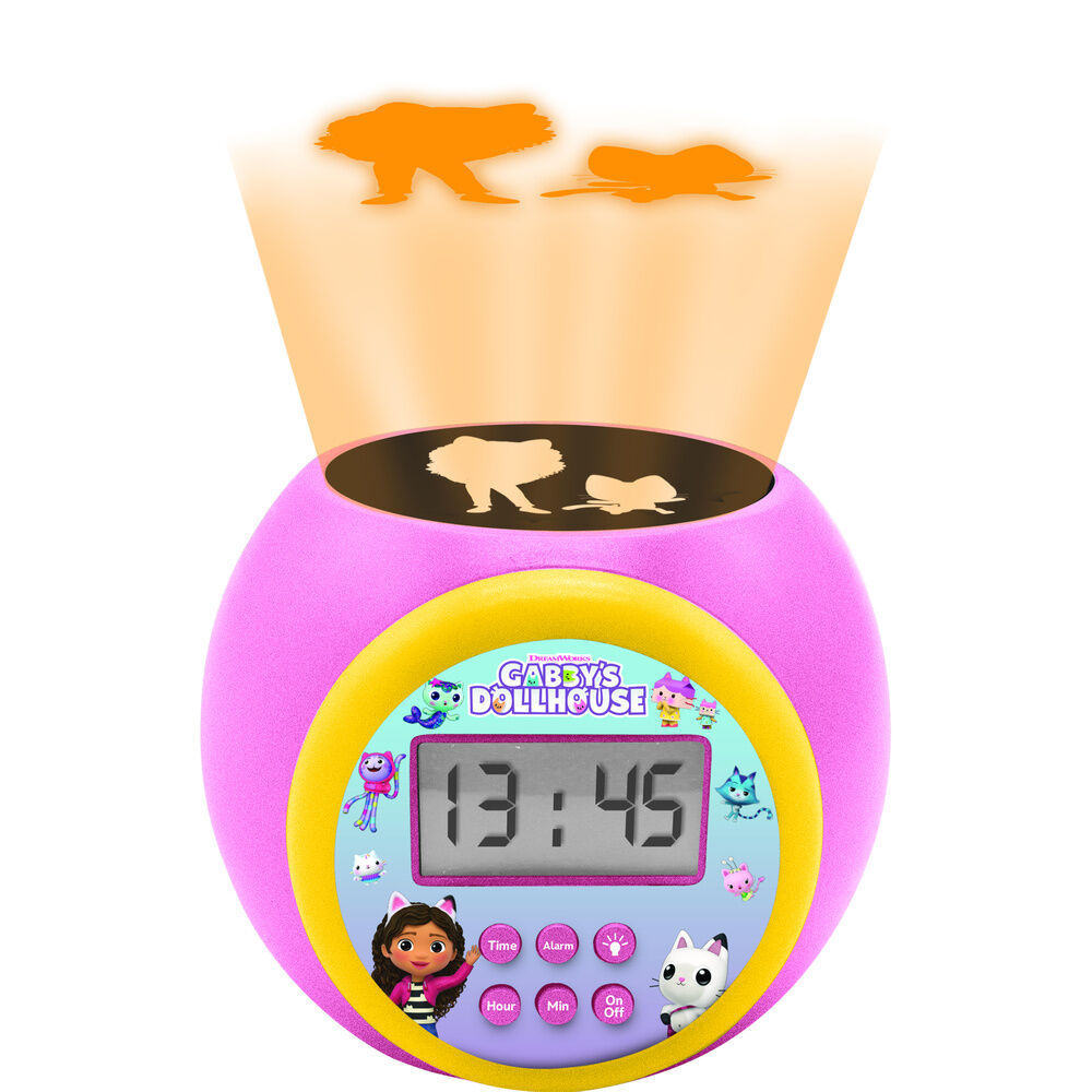 Gabbys Dollhouse Projector Alarm Clock Nerdscape