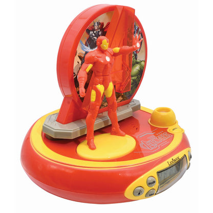 Marvel Avengers Iron Man 3D Projector Alarm Clock Nerdscape