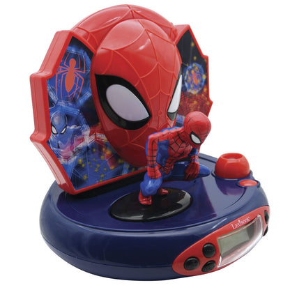 Marvel Spiderman 3D Projector Alarm Clock Nerdscape