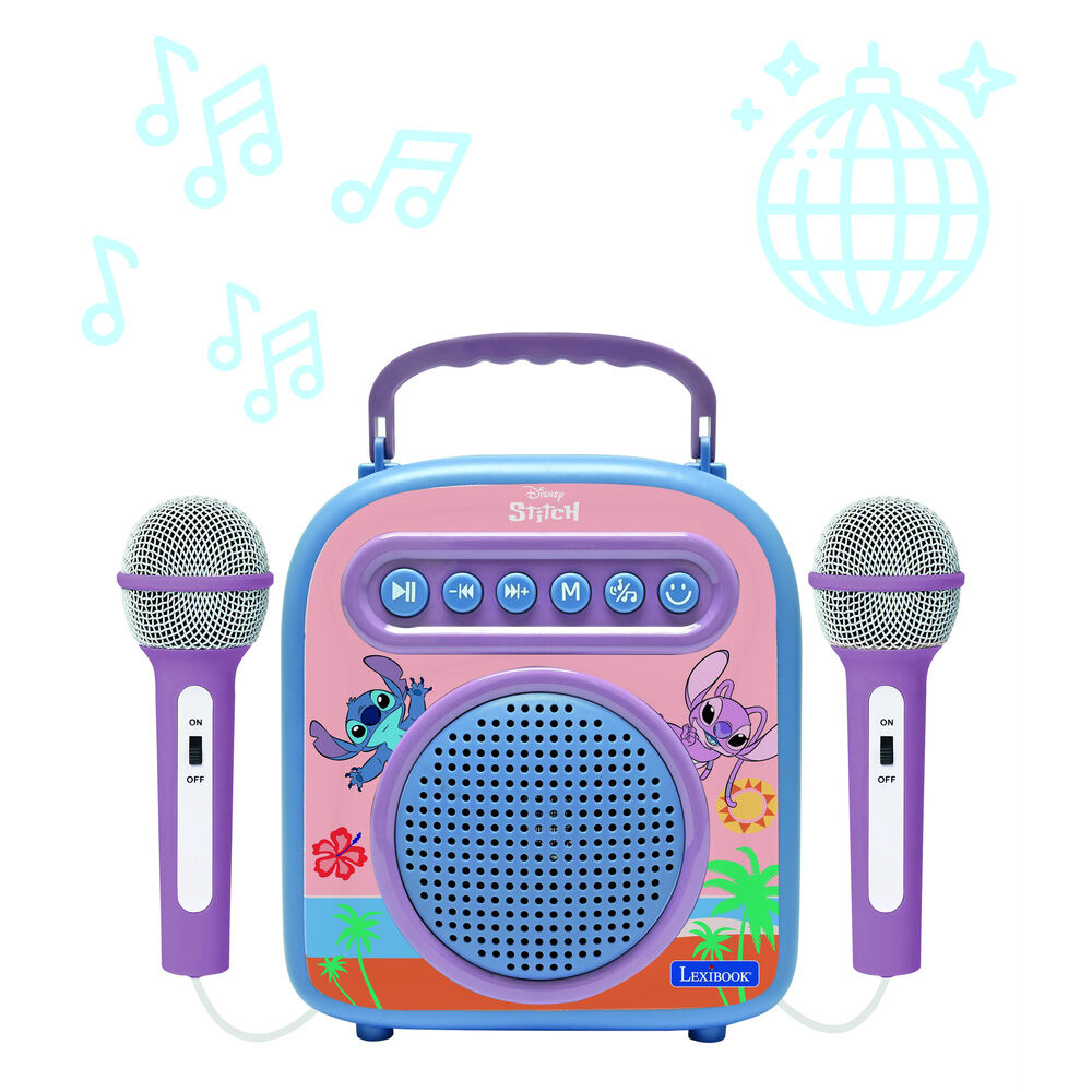 Disney Stitch Bluetooth Speaker + Microphone Nerdscape