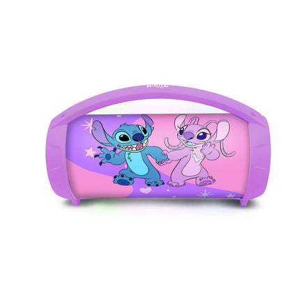 Disney Stitch Angel Illuminated Bluetooth Speaker + Microphone Nerdscape