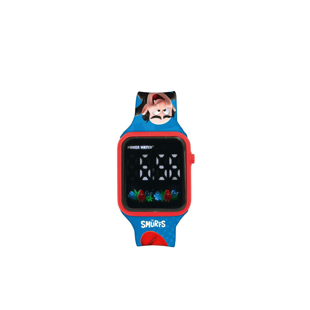 Smurfs Digital LED watch Nerdscape