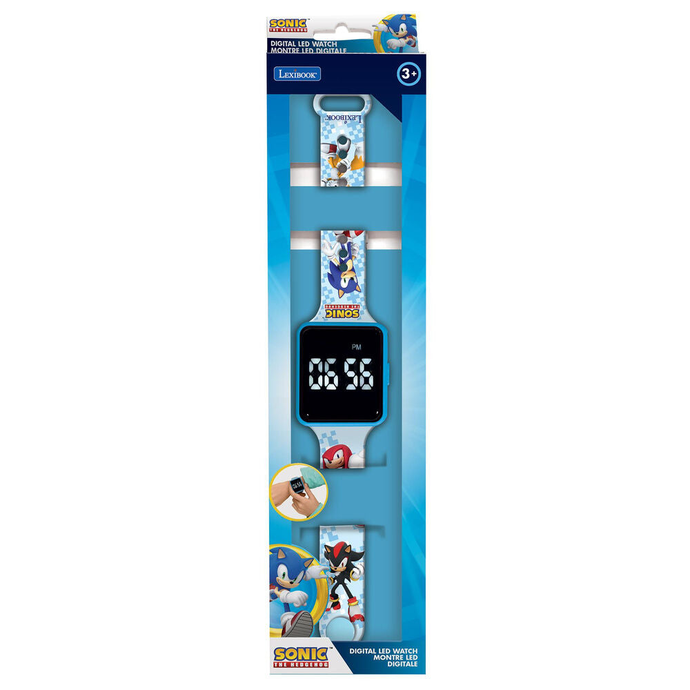 Sonic The Hedgehog Digital LED watch Nerdscape