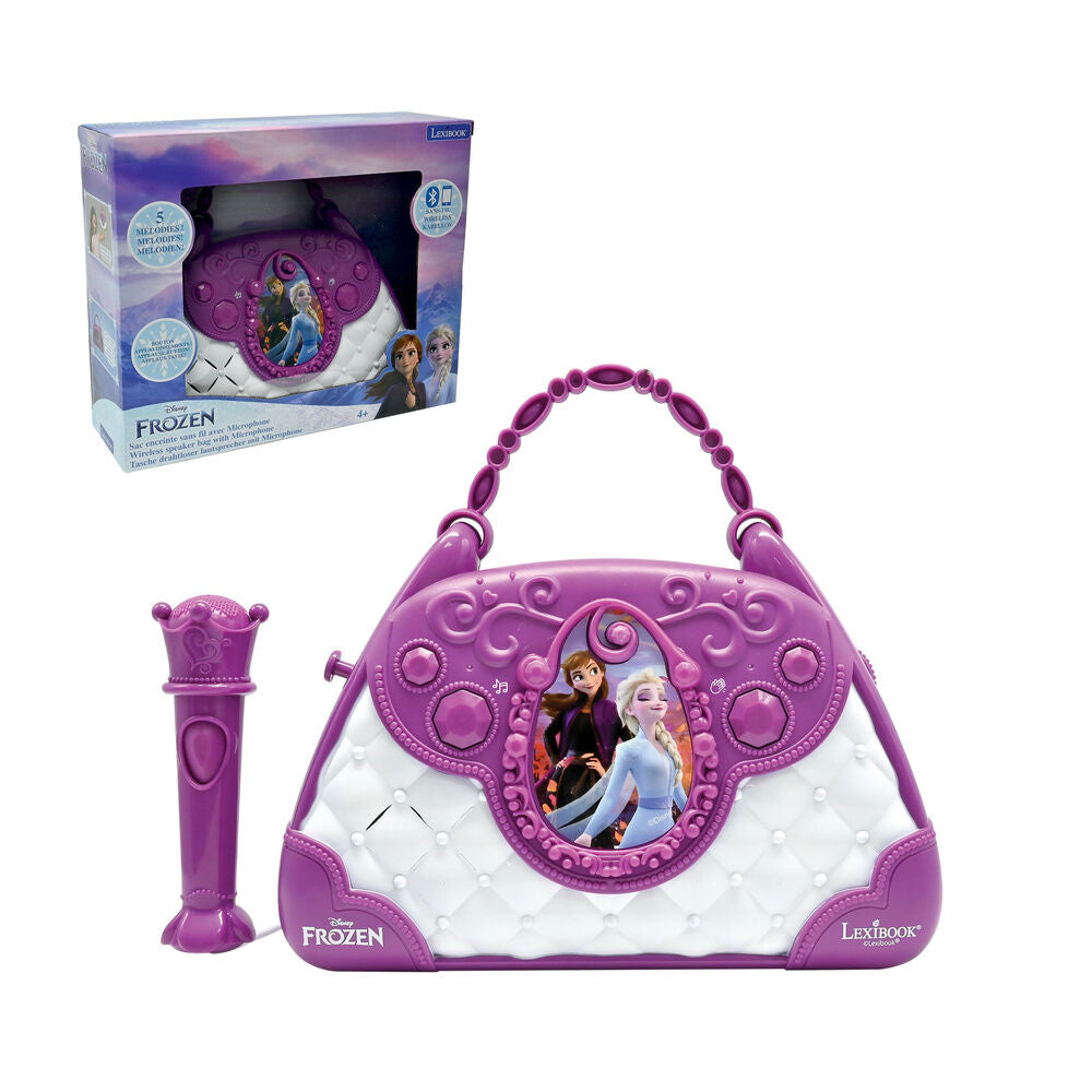 Disney Frozen Karaoke bag with music speaker and microphone Nerdscape