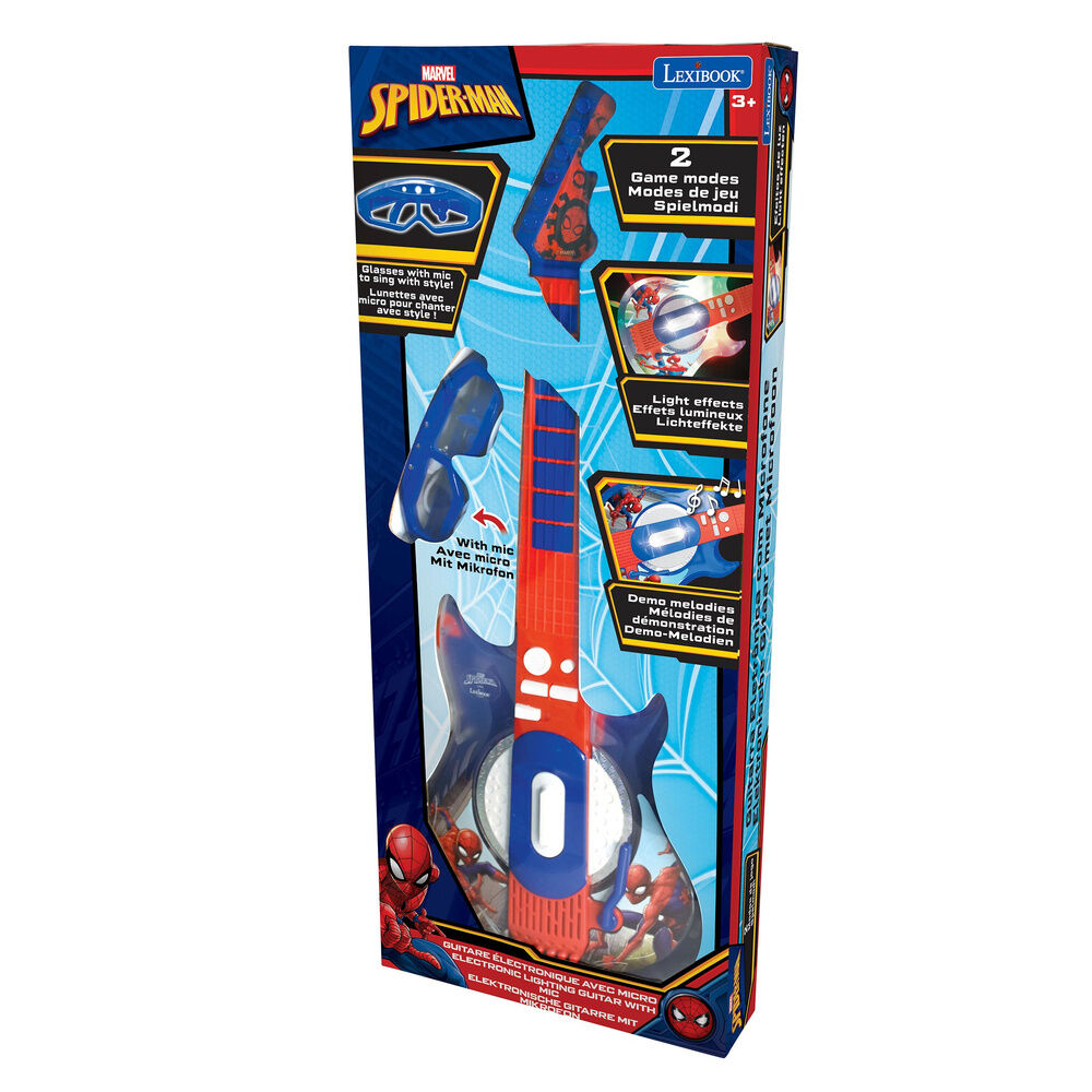 Marvel Spiderman Electric Guitar Nerdscape