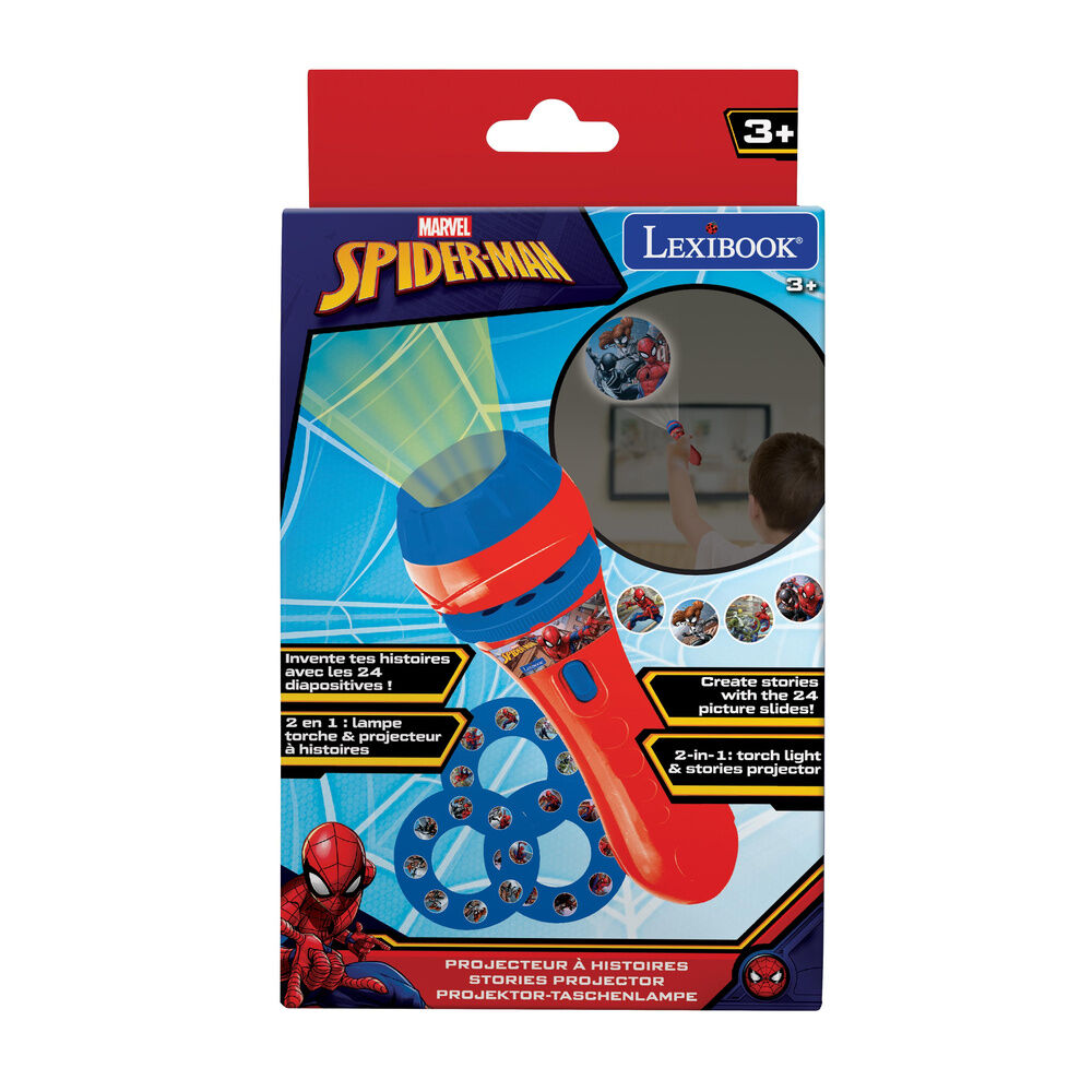 Marvel Spiderman Projector Torch Nerdscape