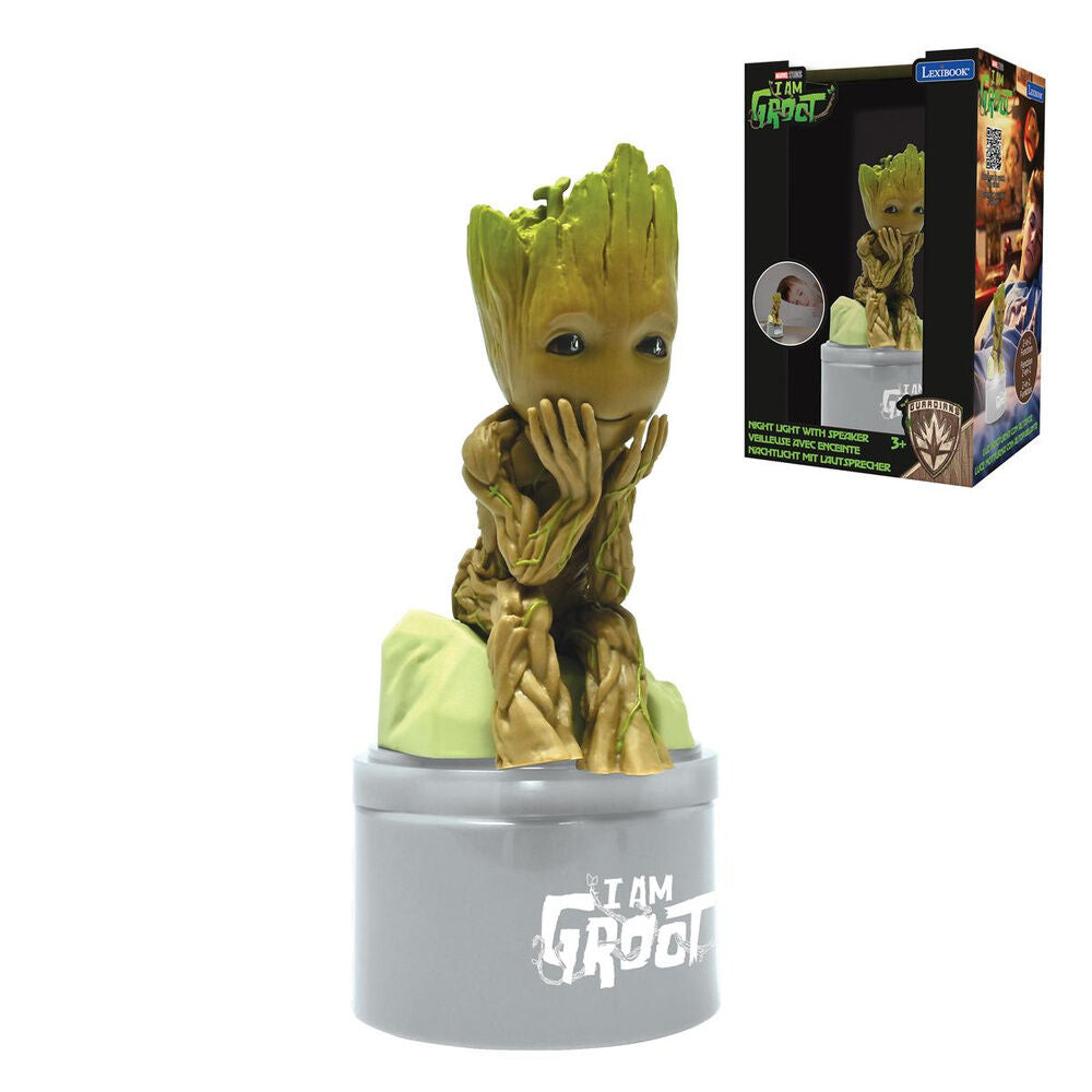 Marvel Guardians of the Galaxy Groot Night Light Speaker Nerdscape