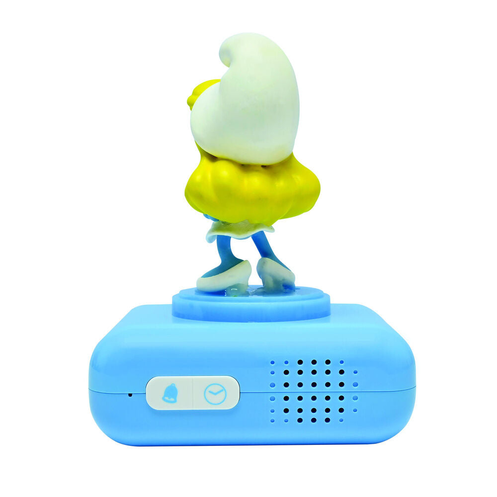 The Smurfs Smurfette 3D Night Light Alarm Clock Nerdscape
