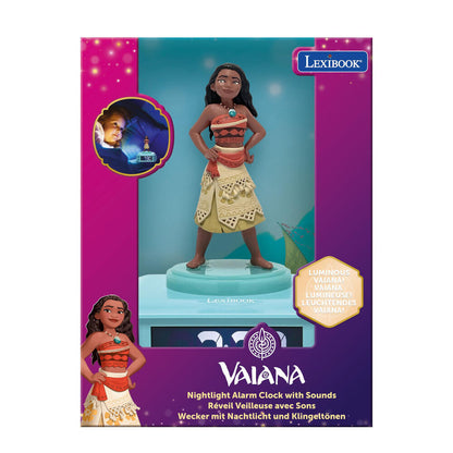 Disney Moana Vaiana 3D Night Light Alarm Clock Nerdscape