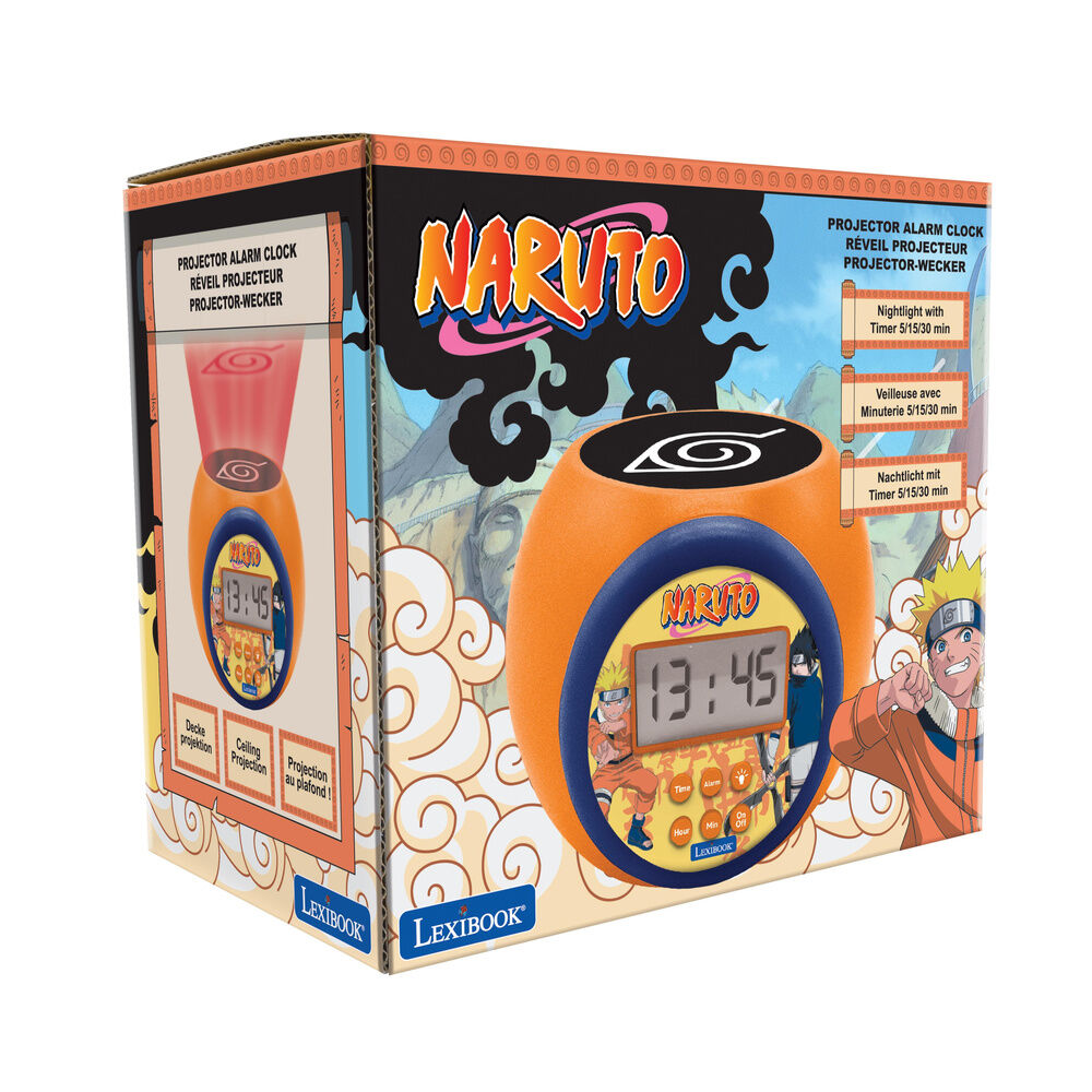 Réveil projecteur Naruto
