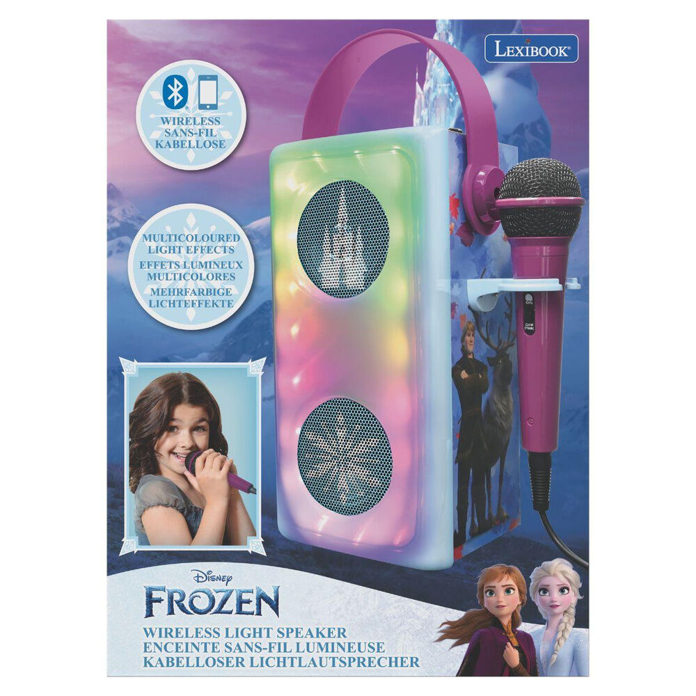 Disney Frozen Illuminated Bluetooth Speaker + Microphone Nerdscape