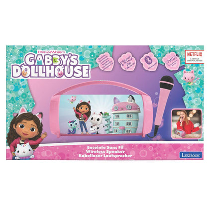 Gabbys Dollhouse Illuminated Bluetooth Speaker + Microphone Nerdscape
