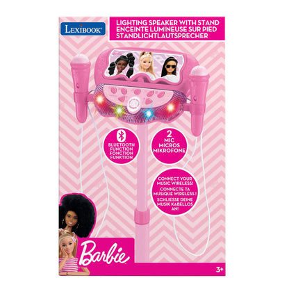 Barbie Adjustable Karaoke Microphone Stand Nerdscape