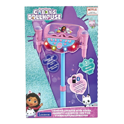 Gabbys Dollhouse Adjustable Karaoke Microphone Stand Nerdscape