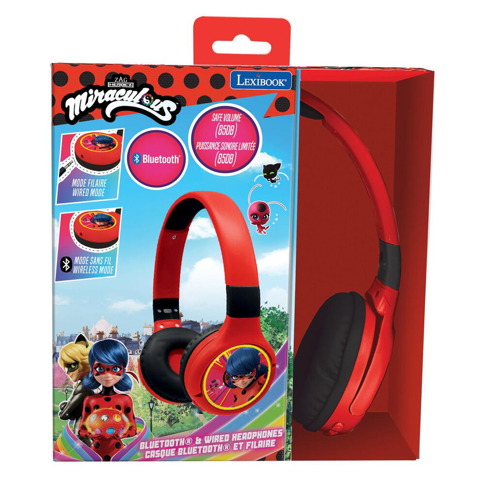 Miraculous Ladybug Foldable headphones Nerdscape