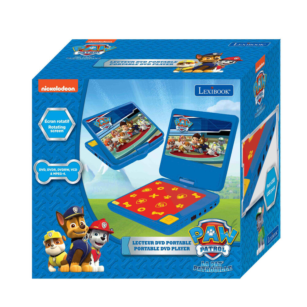 Paw Patrol Portable DVD player Nerdscape