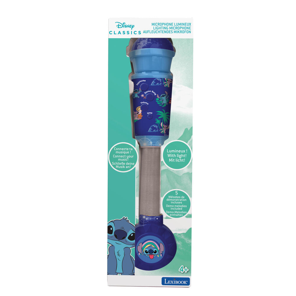 Disney Stitch Illuminated Microphone Nerdscape