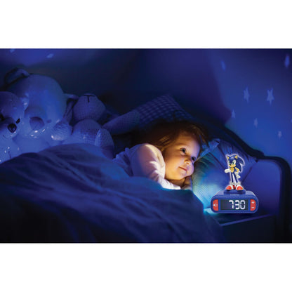 Sonic the Hedgehog 3D Night Light Alarm Clock Nerdscape