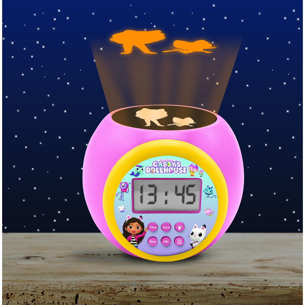 Gabbys Dollhouse Projector Alarm Clock Nerdscape