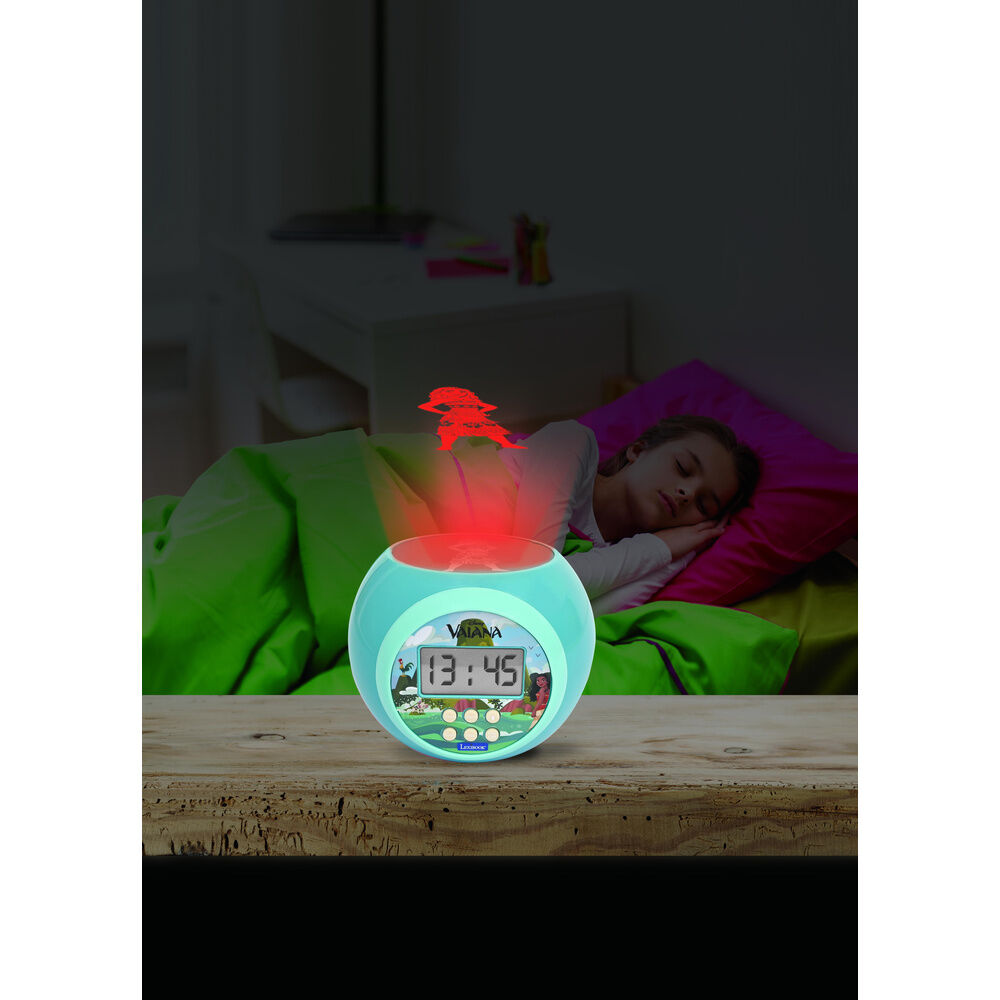Disney Moana Vaiana Projector Alarm Clock Nerdscape