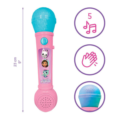 Gabbys Dollhouse Illuminated Microphone Nerdscape