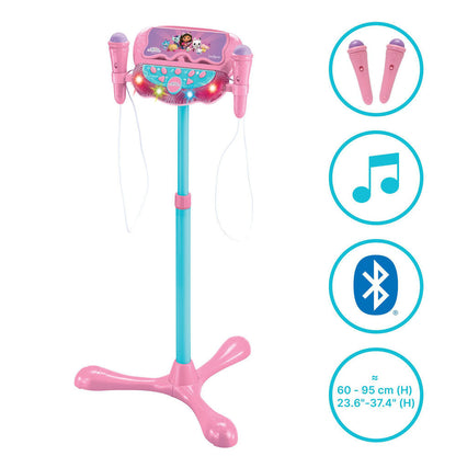 Gabbys Dollhouse Adjustable Karaoke Microphone Stand Nerdscape