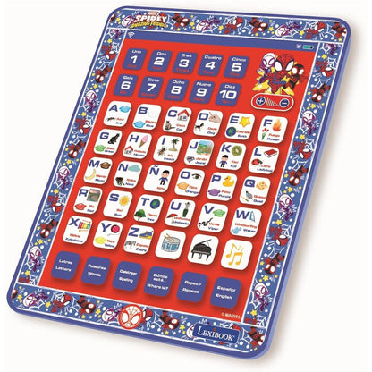 Marvel Spidey Bilingual talking educational tablet - Nerdscape