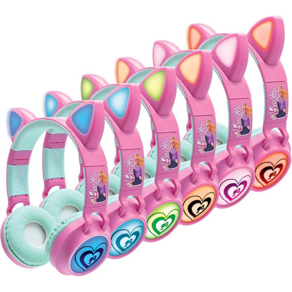 Barbie Wireless headphones with light Nerdscape