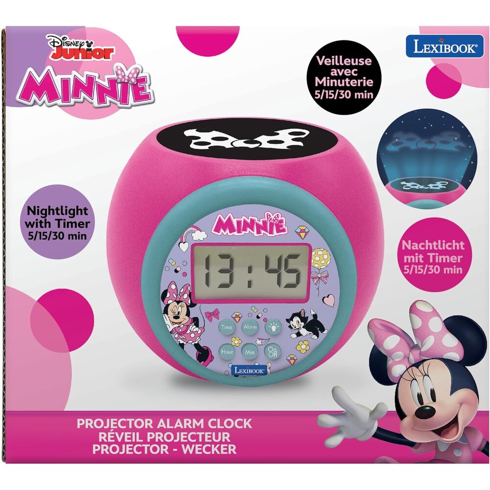 Disney Minnie Projector Alarm Clock Nerdscape