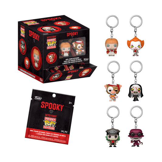 Porte-clés Pocket POP assortis Mystère Horreur